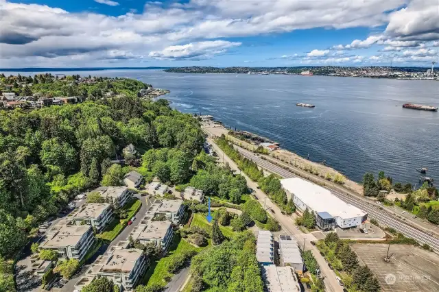 The view of Elliott Bay