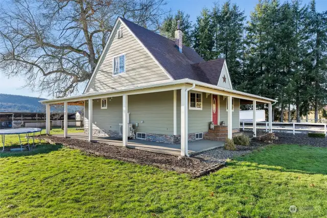 Beautiful farm house with wrap around porch