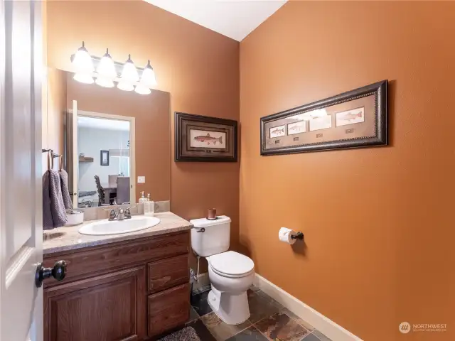 1/2 bathroom on main floor