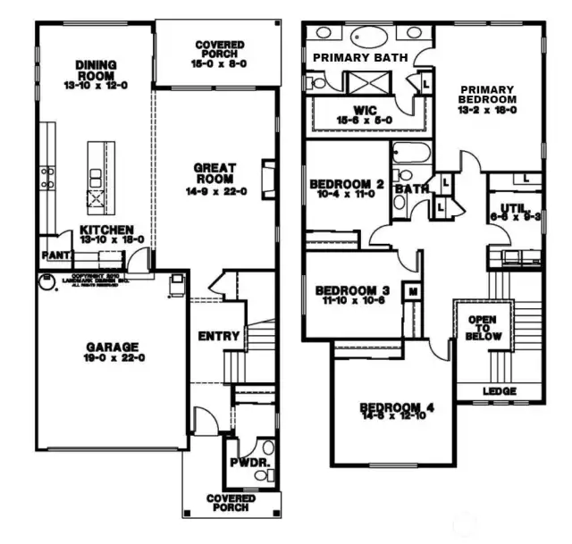 Each member of the Rob Rice Homes family is a separate limited liability company or corporation.  Each of the Rob Rice Homes communities is developed, constructed, sold and warranted by a separate limited liability company or corporation.  Builder reserves the right to change features, plans, pricing & specifications without notice. Buyer to verify square footage. Features vary by home. 2/2025