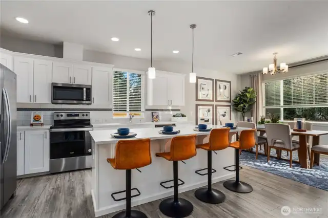 **REPRESENTATION ONLY** This is the same floorplan in another community. Some features and colors will be different.