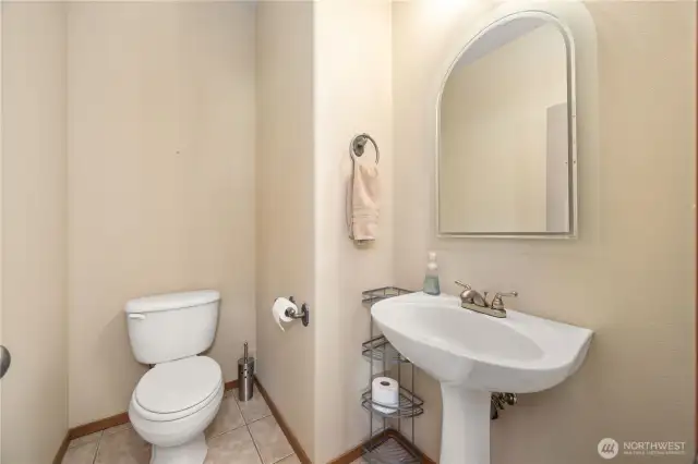 Powder Room off of Living
