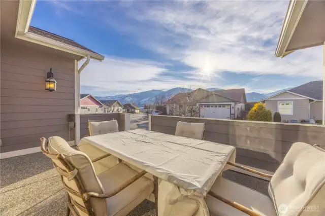 Mountain Views from the Patio