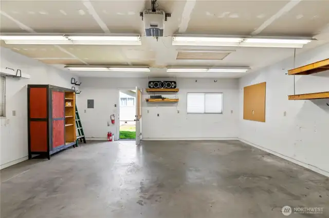Interior garage