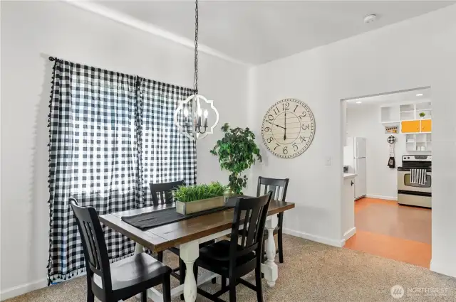 Dining area