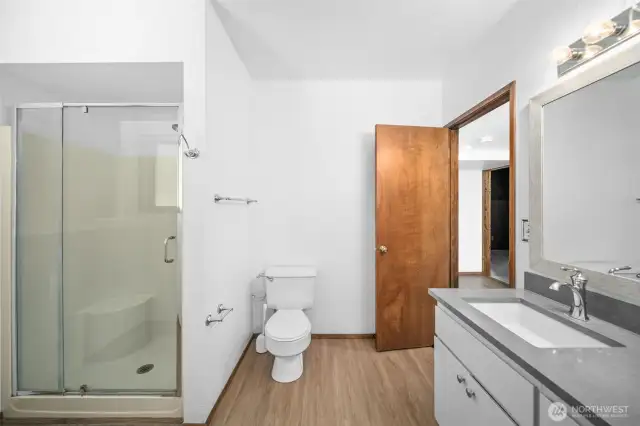 Bathroom lower level