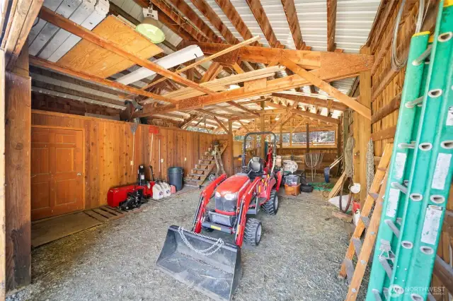 Barn inside