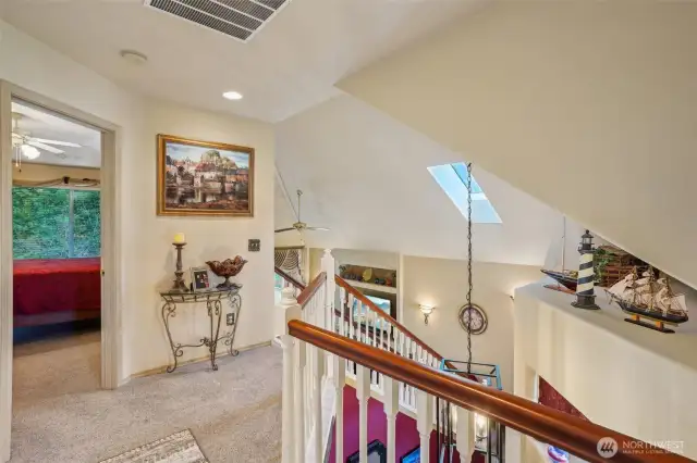 Upstairs hall