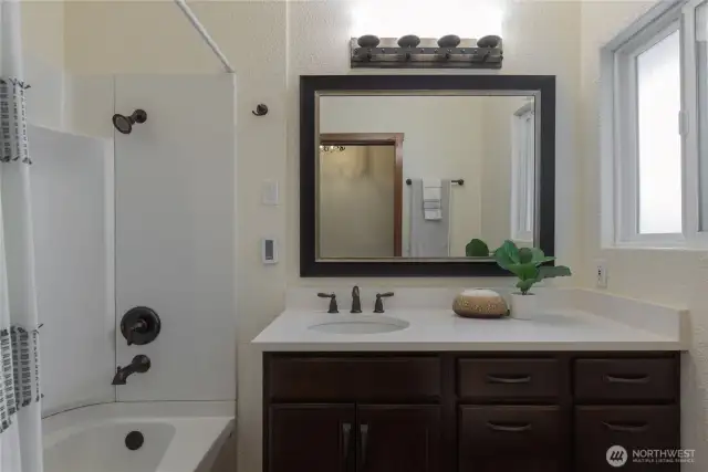 Hall bath