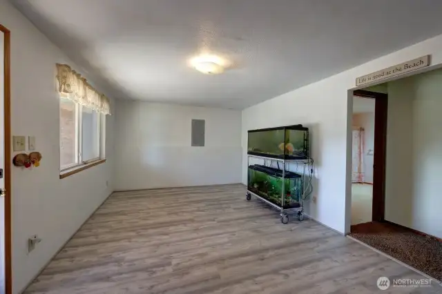 Main floor entry