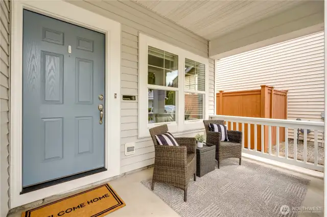 Front Door and Patio