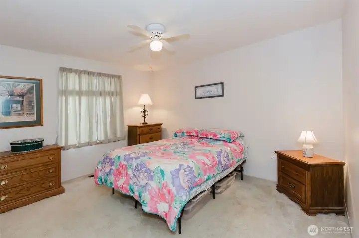 Sizable Primary bedroom