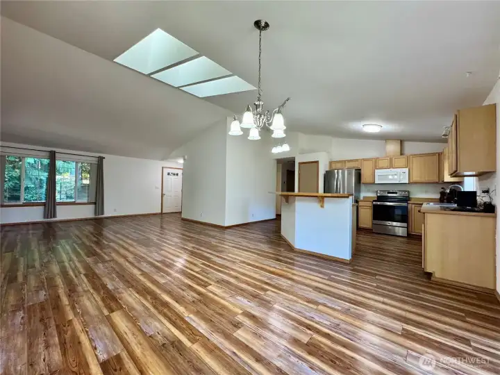 Open floor plan