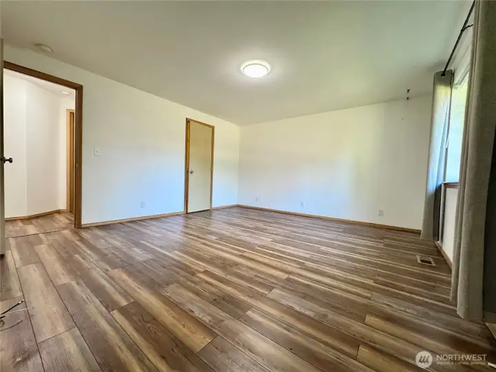 Spacious Primary Bedroom