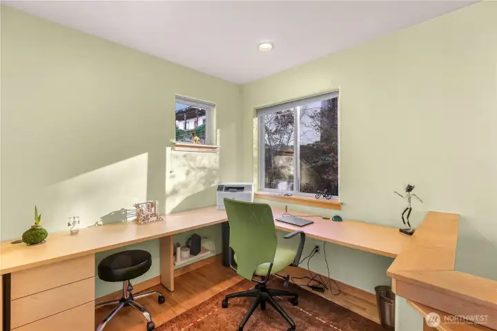 Office space located on second floor