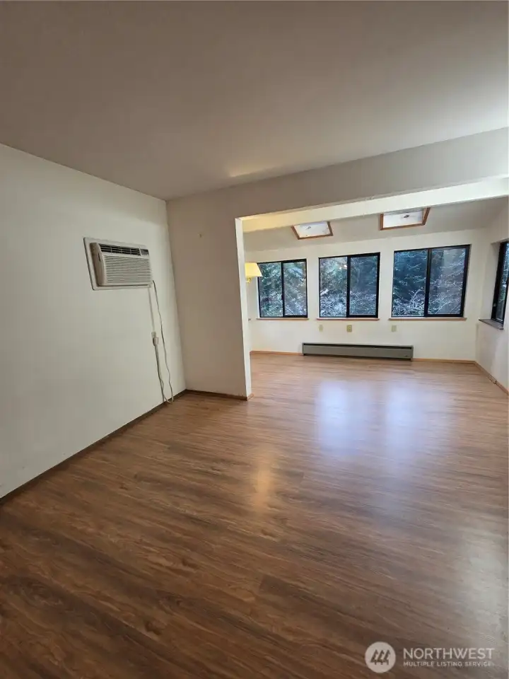 Primary Bedroom with windowed addition.