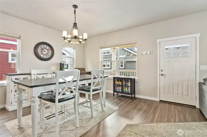 Lots of natural light