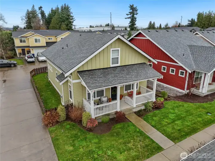 Convenient neighborhood sidewalks