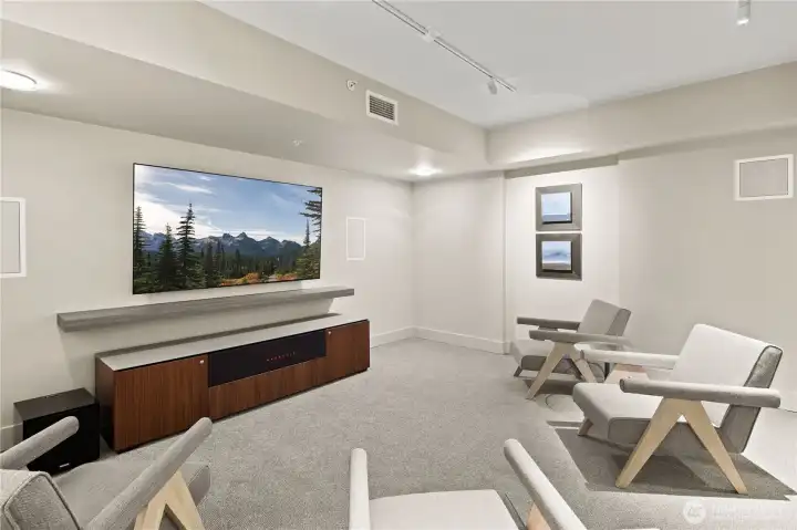 Excellent viewing room