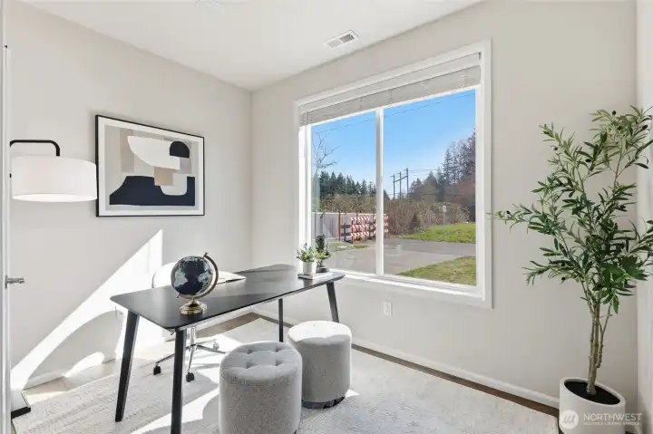 Downstairs den/office