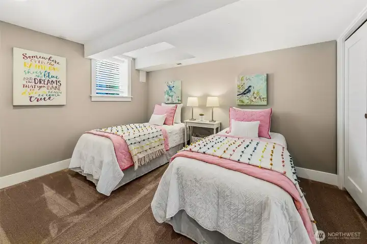 Lower level bedroom #2