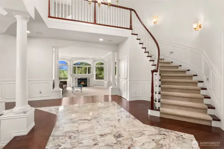 Stunning Staircase.