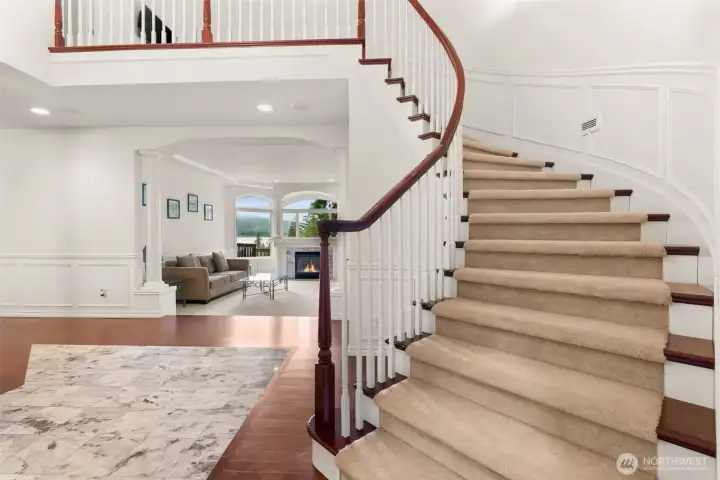 beautiful staircase.