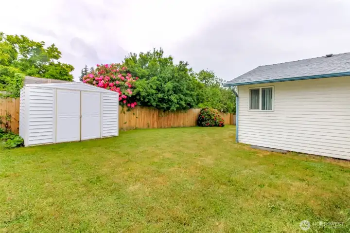 Shed for all lawn equipment Shed for all lawn equipment