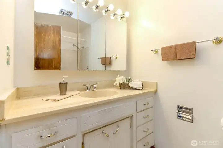 Bath off master w/shower Bath off master w/shower