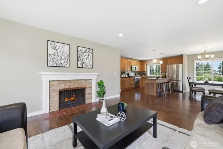 Beautiful natural light throughout the property