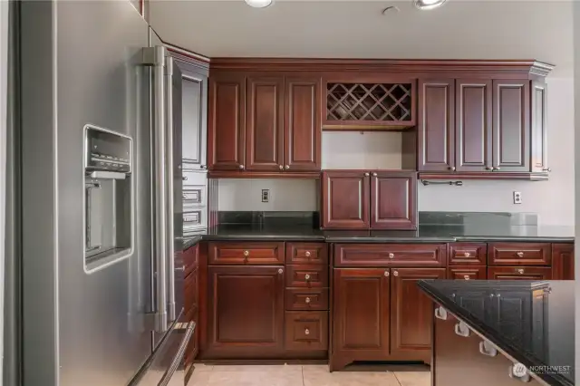 Kitchen entrance view.