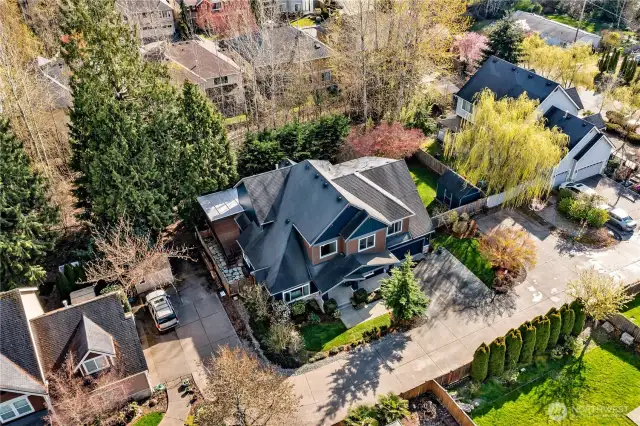 Enjoy privacy and tranquility on this quiet street, shared with just three wonderful neighbors, creating a peaceful and welcoming community
