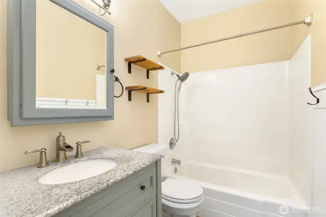 Updated bathroom.