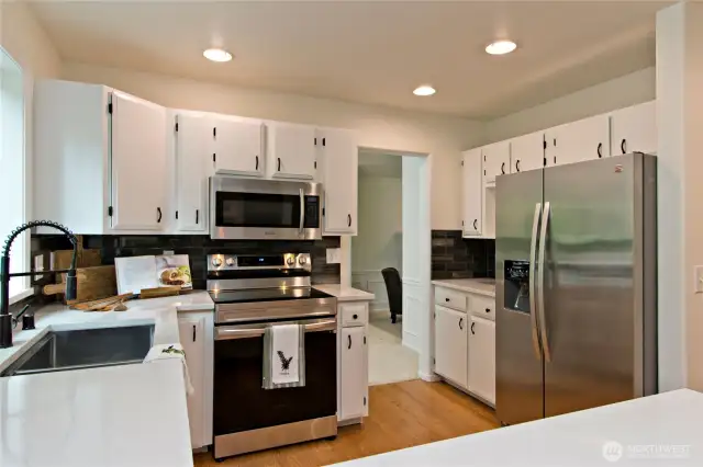 Stainless Steel appliances