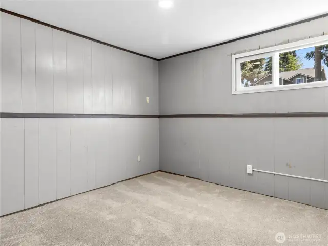 downstairs bonus room