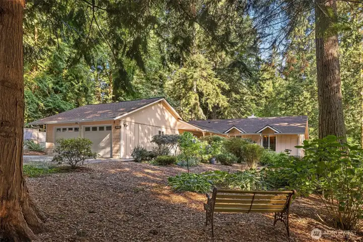 Over 1/2 acre level lot