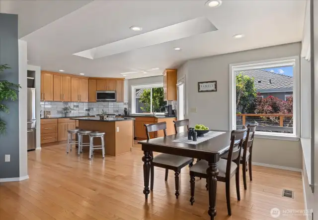 Open concept floorpan.