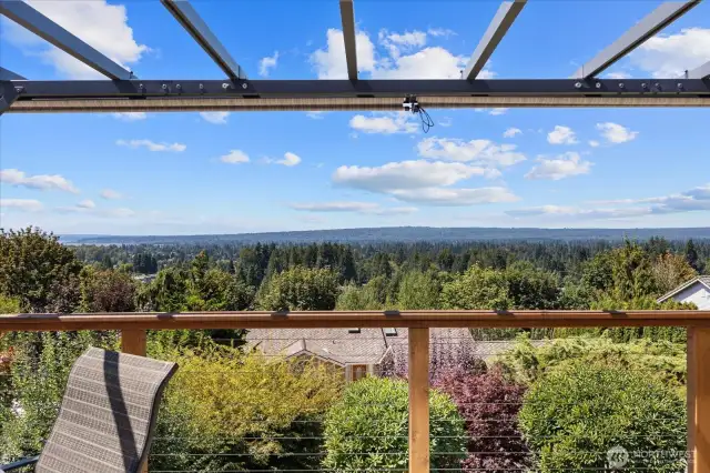 Sunsets are amazing from this deck!