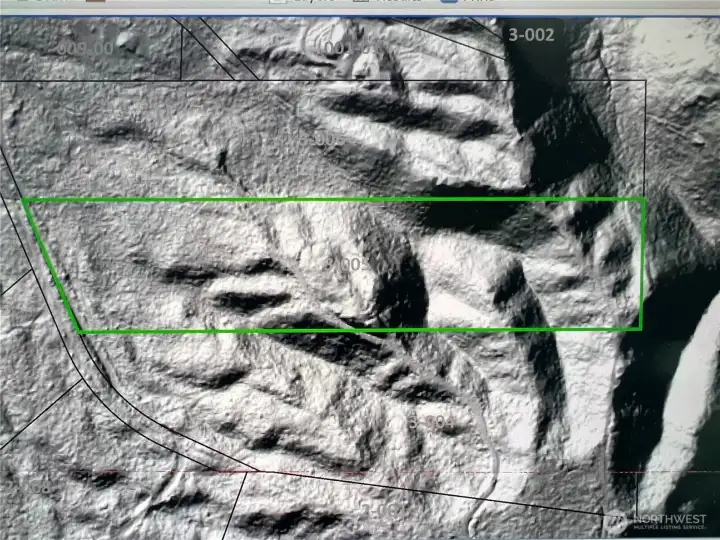 Lidar Map of the site.