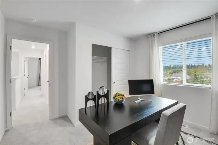 One of 3 additional bedrooms