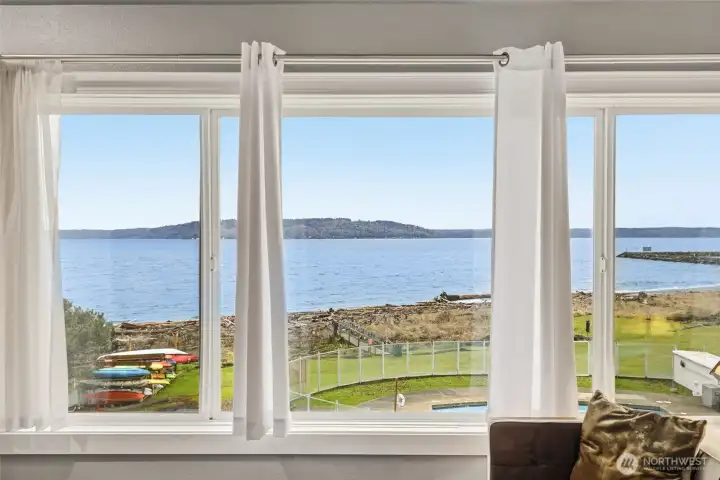 View from the living room