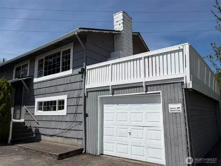 Front-view angle of the property
