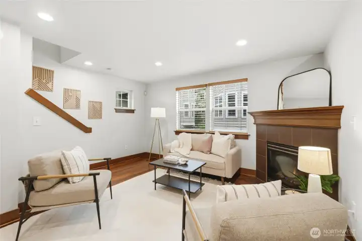 Living area is the perfect space to unwind and relax