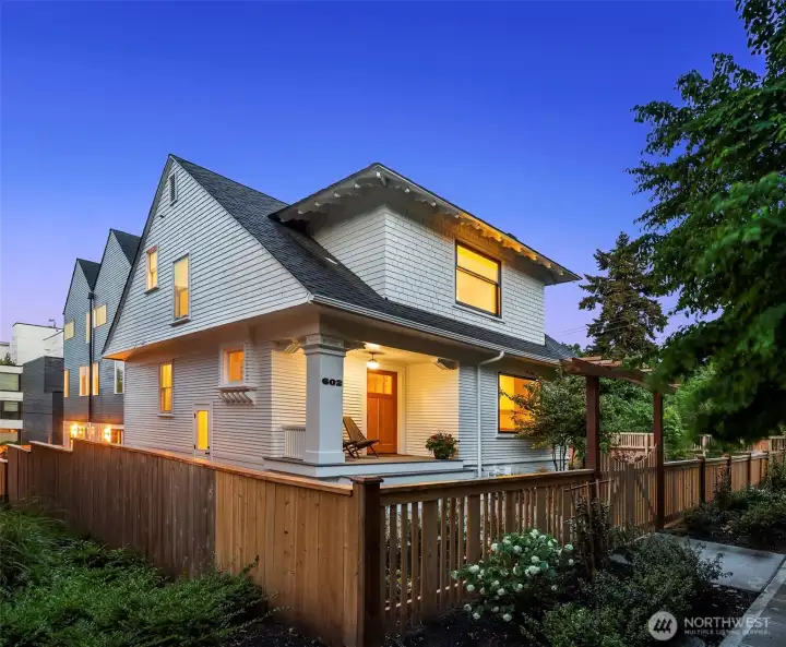 Fully restored Victorian-style home blending timeless character with modern comfort on a sought after tree-lined North Capitol Hill street.