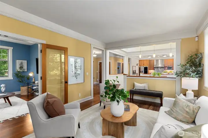 Living room.