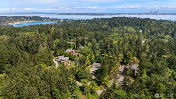 View from above.