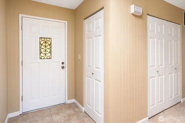 Front entryway.
