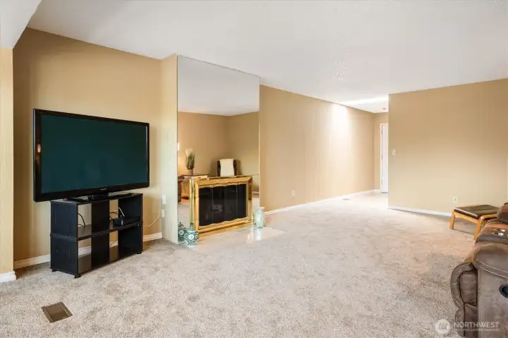 Additional angle of the living room