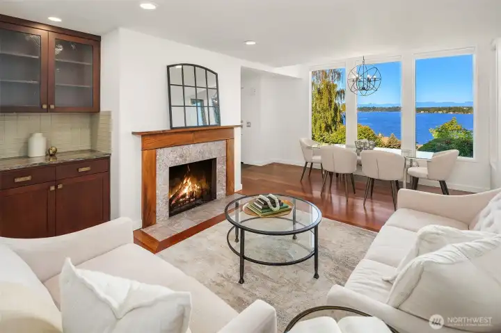 Living room with views Living room with views