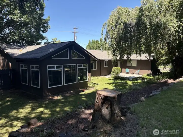Back of the house